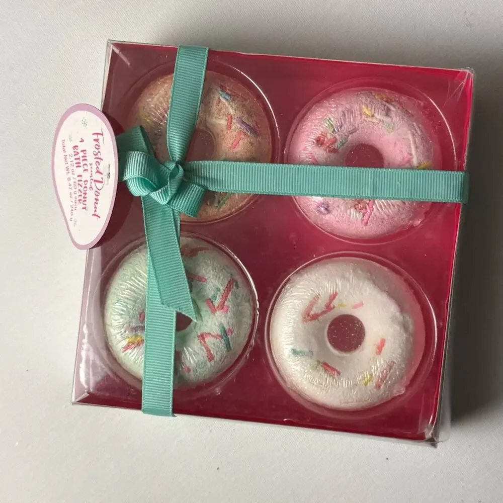 Bath Fizzer frosted donut
